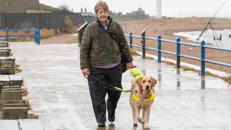 Joy guiding Sheila Joy guiding Sheila