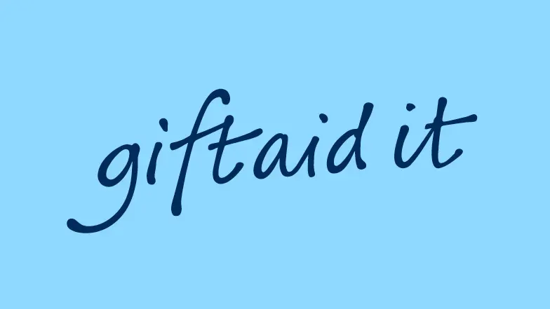 Gift Aid logo: Gift Aid it
