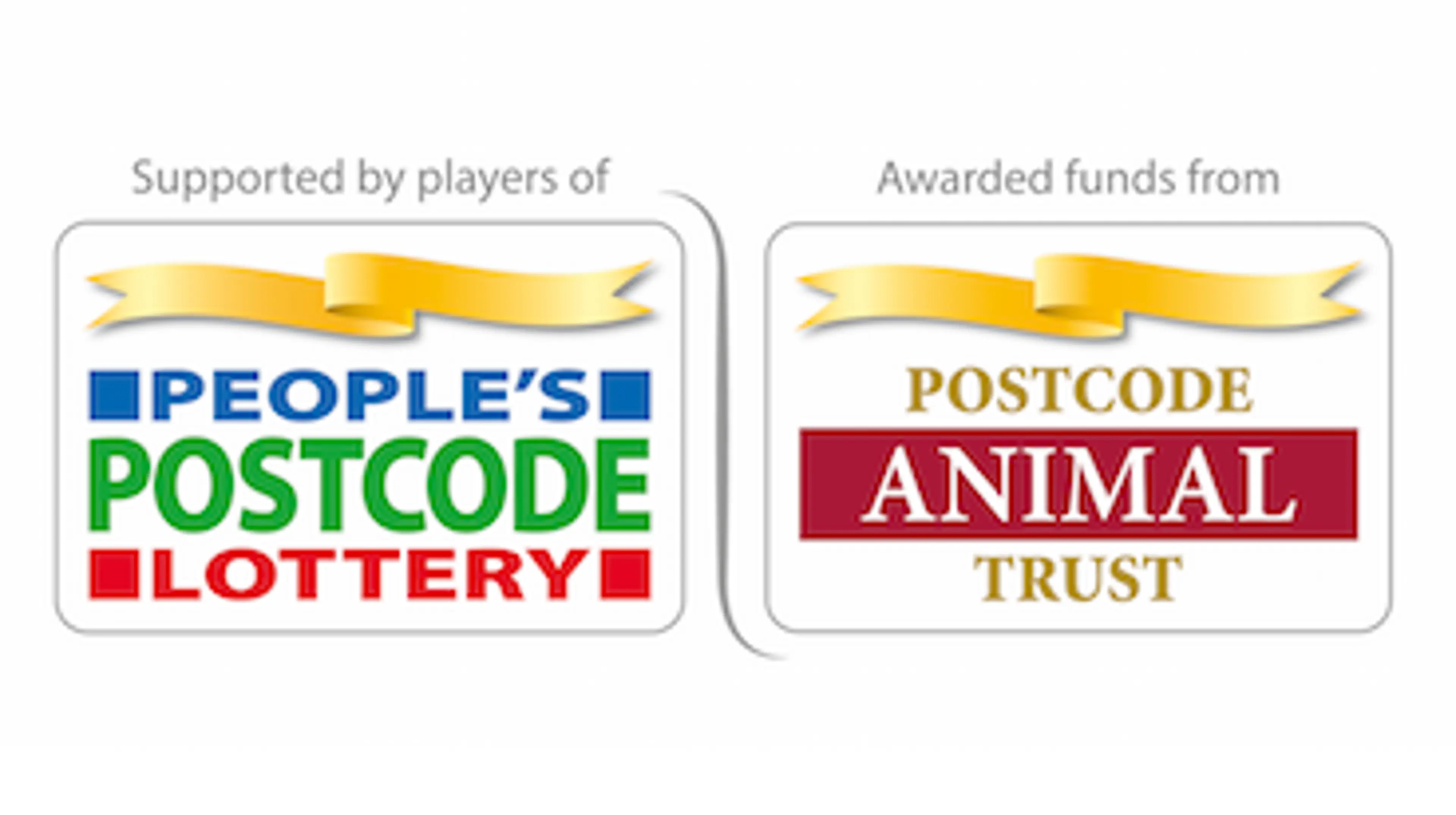 People's Postcode Lottery Animal Trust dual logo