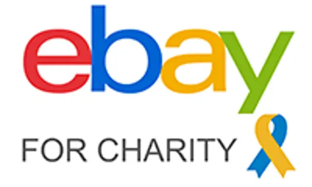 Ebay for charity logo