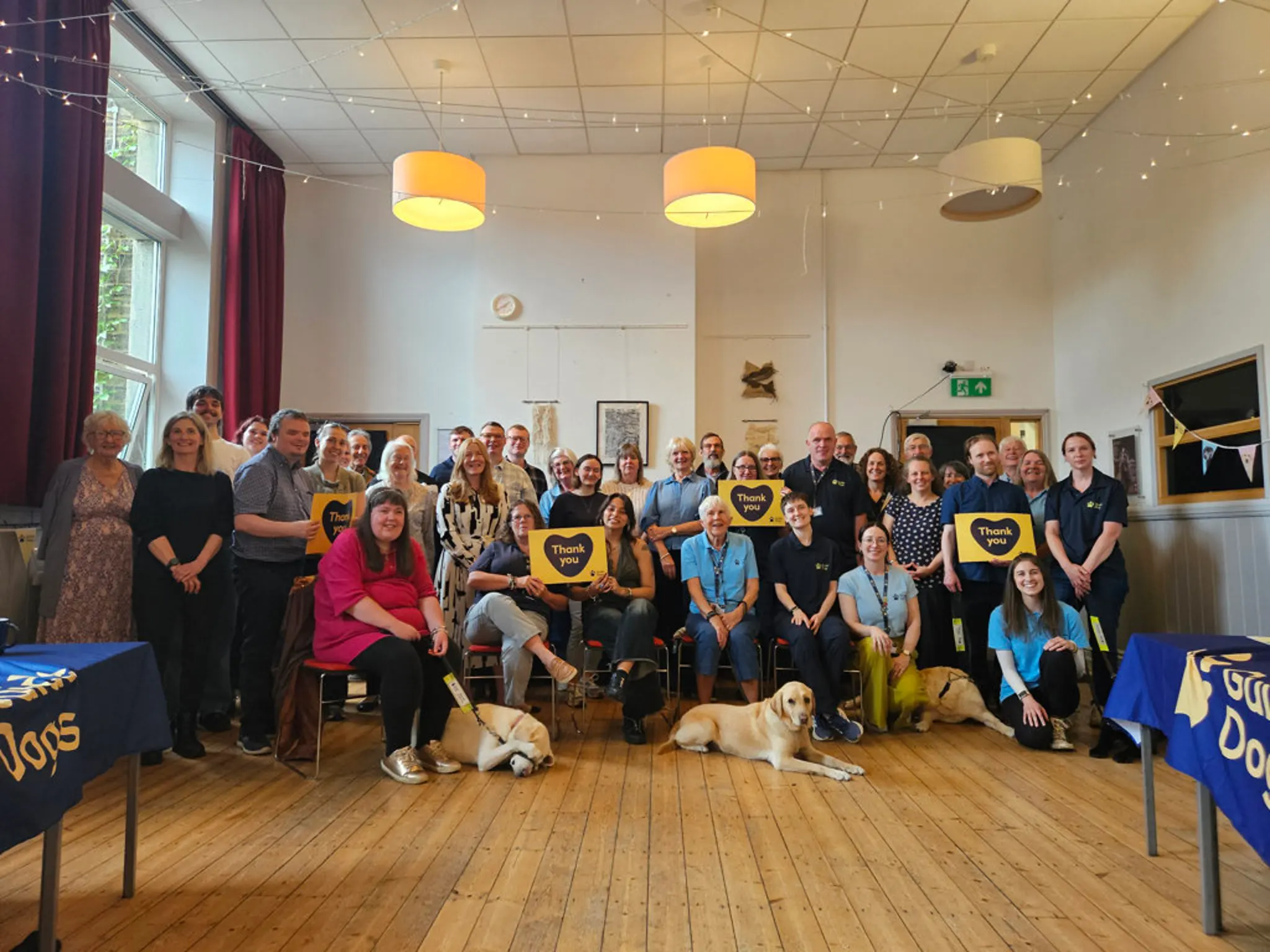 Group shot of volunteers at volunteers' week