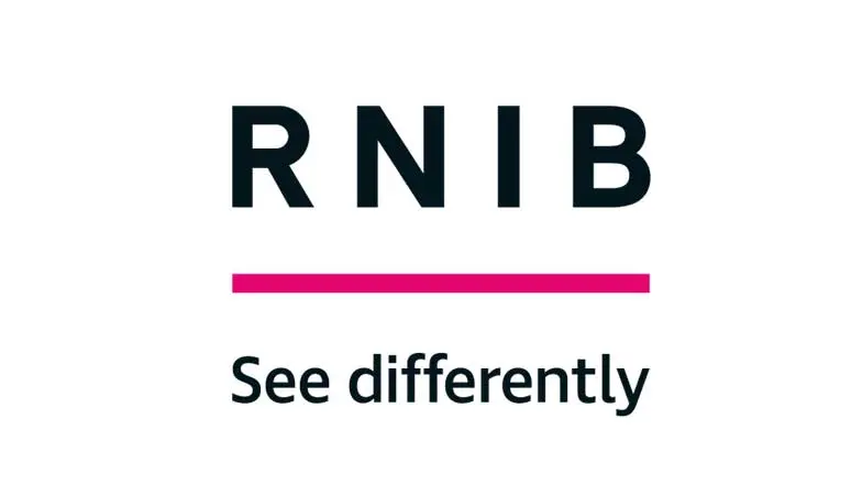 RNIB logo: See differently