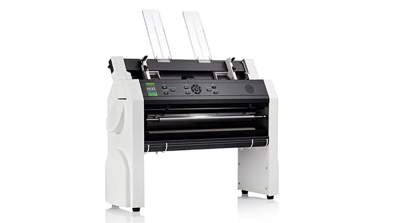 Picture of a braille printer. Index everest DV5 embosser 