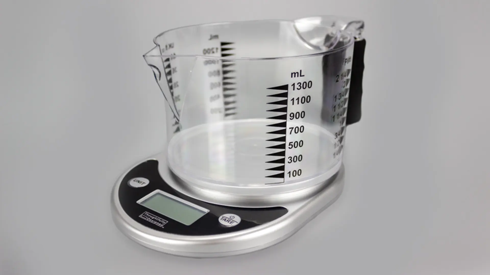 a photograph of a talking kitchen scale