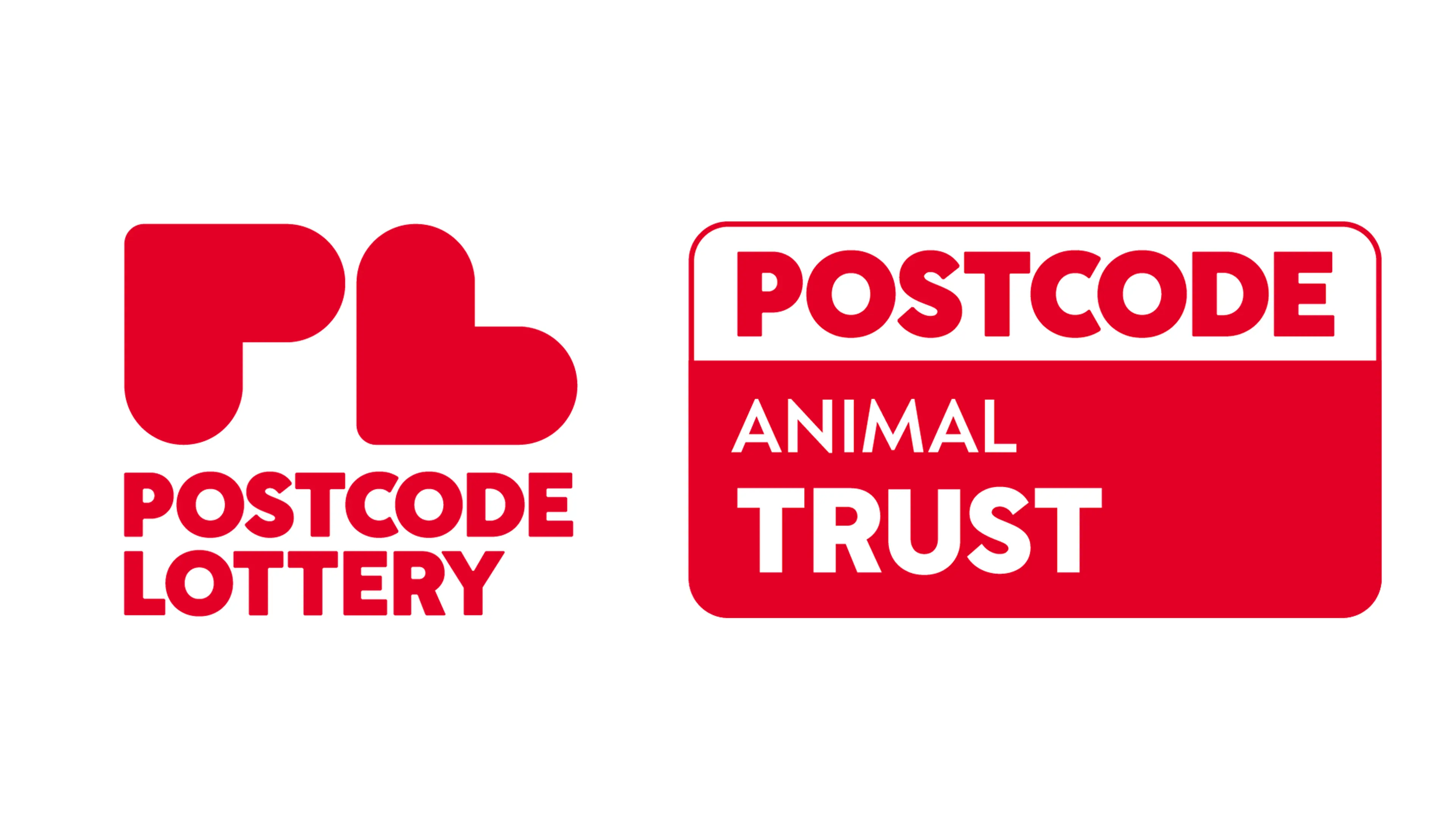 Postcode Lottery and Postcode Animal Trust dual logo