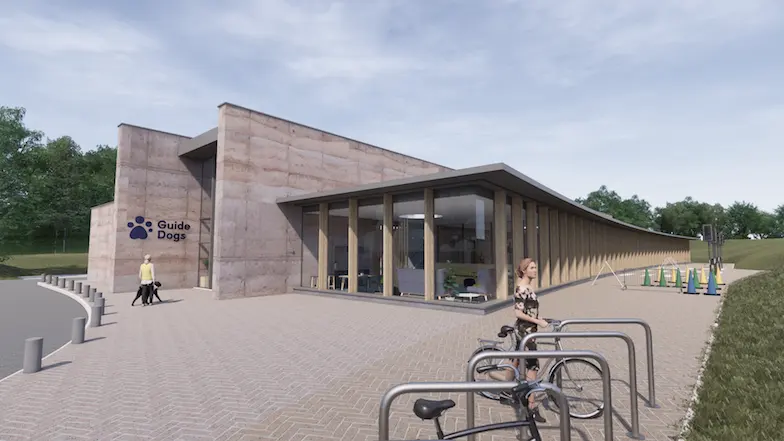 Redbridge centre entrance computer generated image