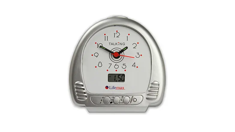 Product image of a lifemax talking clock